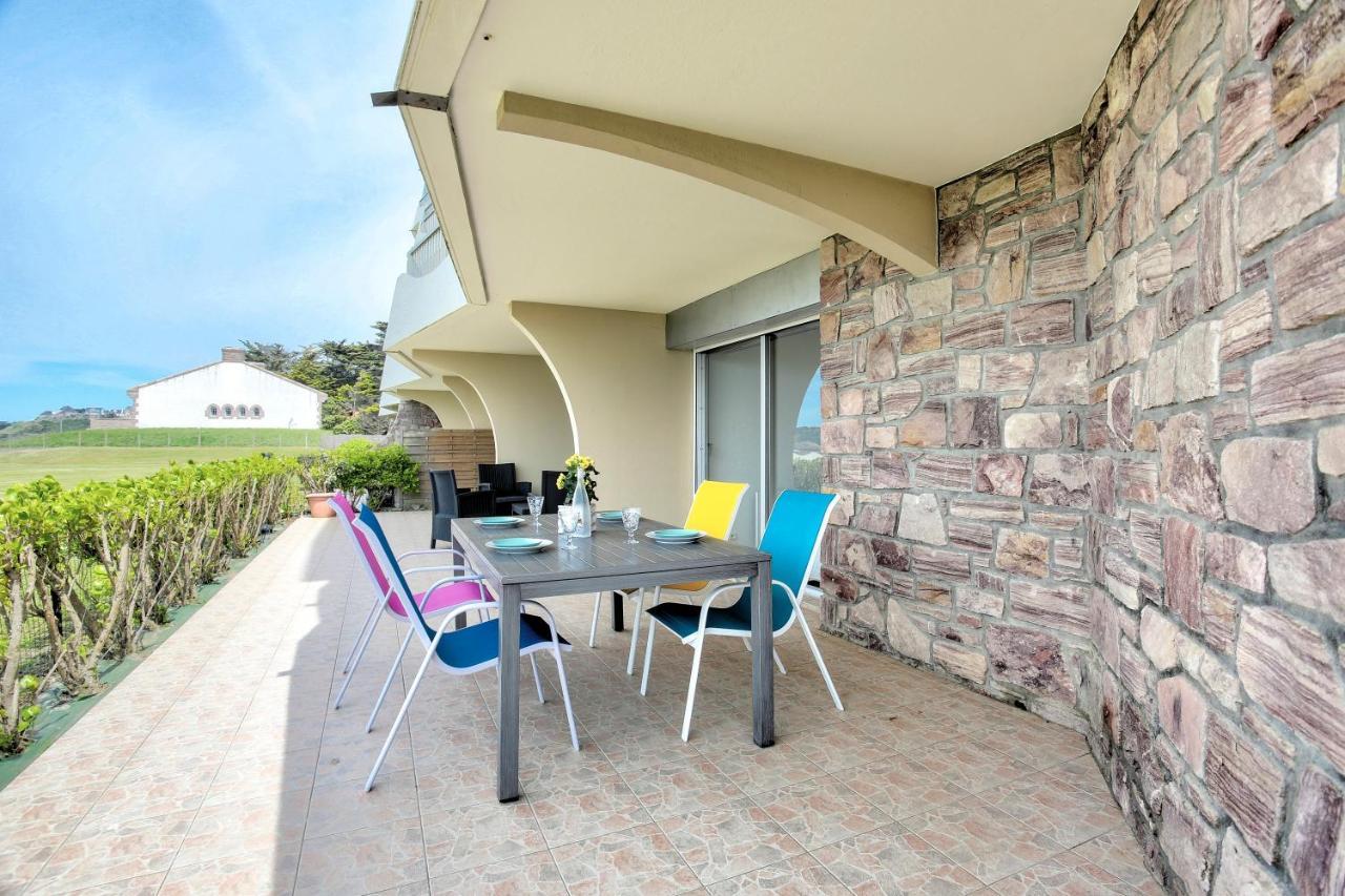 La Coquille - Appartement Vue Mer Erquy Esterno foto